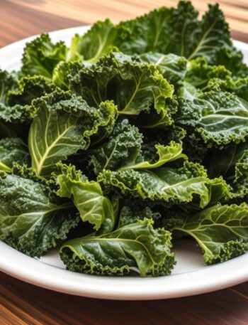 Chips de kale al horno