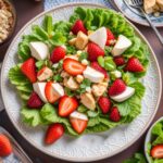 Ensalada de Pollo con Fresas