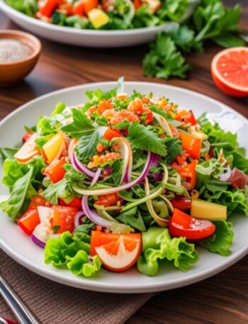 Ensalada tailandesa de pepino y cacahuetes