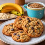 Galletas de avena y plátano