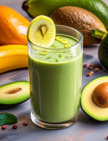 Smoothie de Aguacate y Plátano