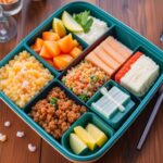 Bento box con variedad de opciones