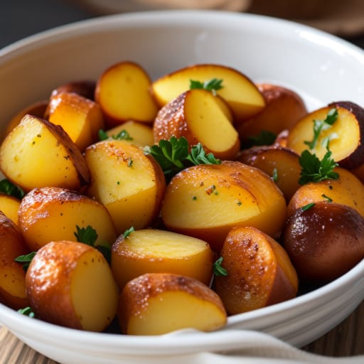 Patatas asadas en microondas